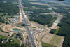 6/8/12: A construction progress view of the old (left) and new (right) at Interchange 8 in East Windsor.